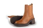 Poelman Chelsea Boots in maat 38 Bruin | 10% extra korting, Vêtements | Femmes, Overige typen, Verzenden