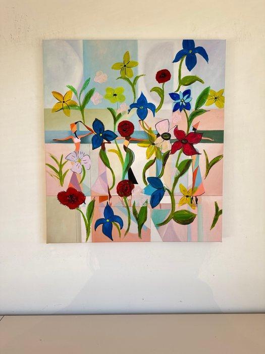 Katharina Husslein - Whispers of Love in the Garden, Antiquités & Art, Art | Objets design