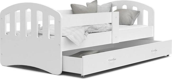 Kinderbed | Houten bed | 200x90cm | met matras en bedlade..., Kinderen en Baby's, Kinderkamer | Bedden, Nieuw, Ophalen of Verzenden