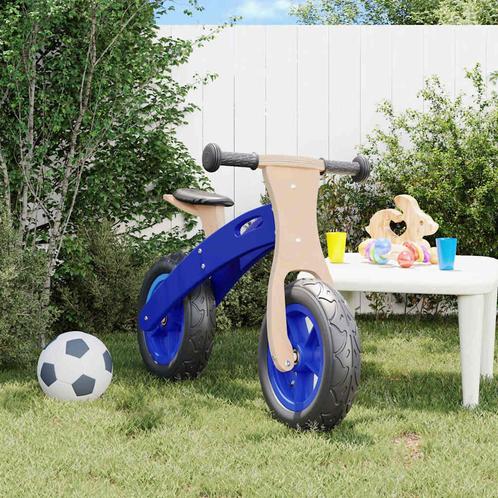 vidaXL Loopfiets voor kinderen met luchtbanden blauw, Kinderen en Baby's, Speelgoed | Buiten | Los speelgoed, Nieuw, Verzenden