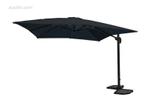 Hangende parasol zwart - 300x400 cm, Ophalen