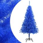 vidaXL Kunstkerstboom met standaard 120 cm PVC blauw, Diversen, Verzenden, Nieuw