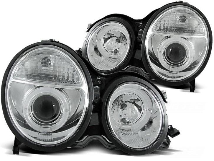 Mercedes W210 Halo Rims Koplampen | Retour Deal 46%, Auto-onderdelen, Verlichting, Nieuw, Verzenden