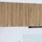 vidaXL Hangkast 2 pcs Ambachtelijke Eik en Wit 30 x 31 x 80, Huis en Inrichting, Verzenden, Nieuw