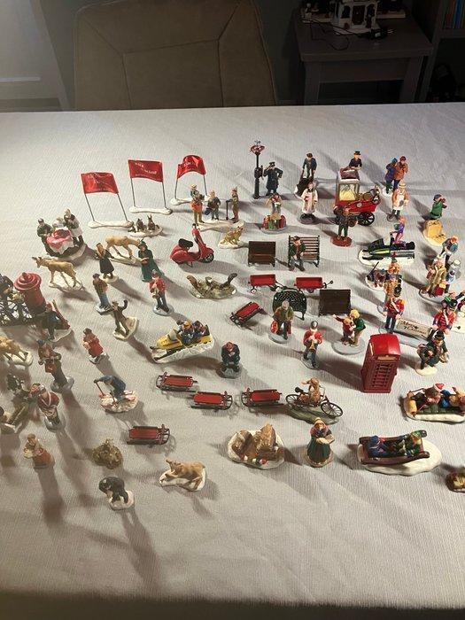 76 Lemax items - Kerstdecoratie Lemax (76) - kerst -, Diversen, Kerst