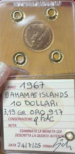Bahamas. 10 Dollars 1967, Postzegels en Munten