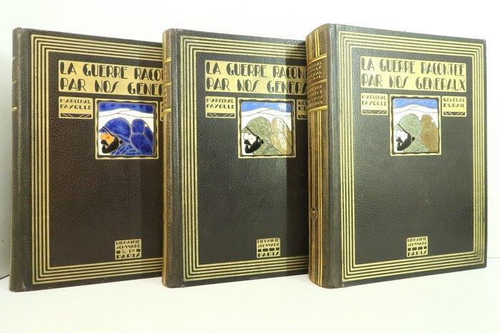 Maréchal Fayolle - Général Dubail [Reliure email Dunand] -, Antiek en Kunst, Antiek | Boeken en Manuscripten
