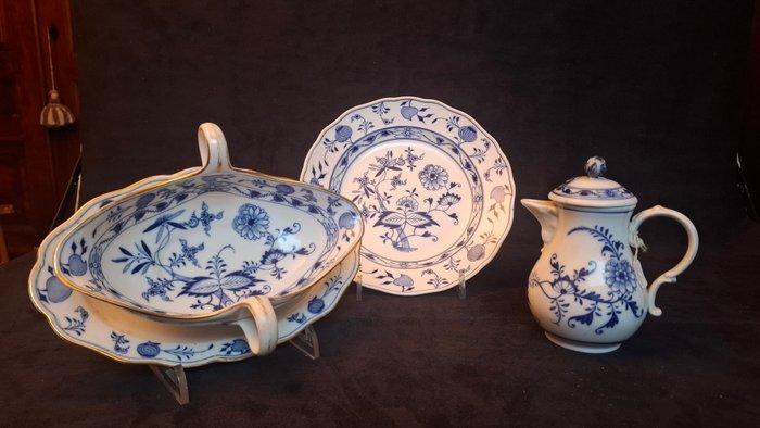 Meissen - Schotel (3) - Porselein, Antiek en Kunst, Antiek | Glaswerk en Kristal