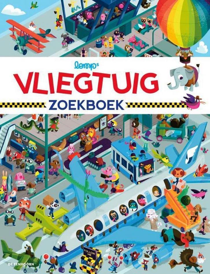 Vliegtuig Zoekboek 9789462913110 Stephan Lomp, Boeken, Kinderboeken | Kleuters, Gelezen, Verzenden