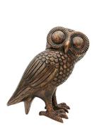 Beeldje - Owl of Minerva - Brons, Antiek en Kunst, Kunst | Designobjecten