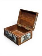 Doos - Hout - Oud Chinees koffertje