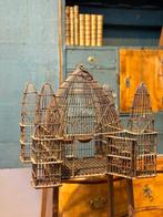 Cage à oiseaux - Métal - anglo-indien, Antiquités & Art