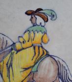 Tegel - Haagsche Plateelfabriek Rozenburg - 1910-1920 -, Antiek en Kunst