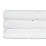 Saunalaken Wit 100x150cm 500 gr/m2 - Treb Bed & Bath, Huis en Inrichting, Nieuw, Handdoek, Verzenden, Overige kleuren