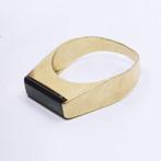 Ring - 18 karaat Geel goud - 1.01ct. tw. Toermalijn - Unieke, Handtassen en Accessoires, Ringen, Nieuw
