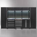 Datona Werkplaatsinrichting PREMIUM met RVS werkblad 325 cm, Ophalen of Verzenden, Nieuw