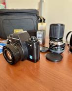 Pentacon Praktica BX20 + 28mm + 70-210mm + flash e accessori