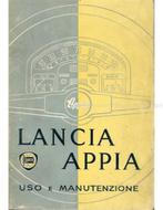 1958 LANCIA APPIA SEDAN INSTRUCTIEBOEKJE ITALIAANS