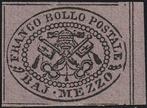 Italiaanse oude staten - Pauselijke Staat  - 1864 1e Em. 1/2, Gestempeld