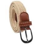 Fako Fashion - Elastische Gevlochten Riem - Damesriem -, Kleding | Dames, Riemen en Ceinturen, Verzenden, Nieuw