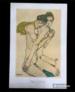 Egon Schiele - Egon Schiele - amicizia poster, Antiek en Kunst