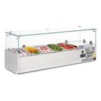 Opzetkoelvitrine | 5x 1/4 GN | +2°C/+8°C |, Verzenden, Nieuw in verpakking