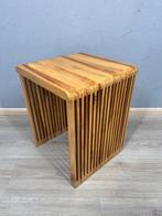 Bijzettafel - Hout - bijzettafel met klassieke, Antiek en Kunst