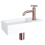 Fonteinset Differnz Ravo Keramiek 38.5x18.5x9 cm Wit Met, Doe-het-zelf en Bouw, Ophalen of Verzenden, Nieuw, Overige typen
