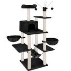 tectake Krabpaal Lilou 165cm - zwart, Dieren en Toebehoren, Verzenden, Nieuw