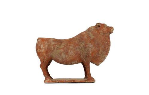 Het oude China, Noordelijke Wei Terracotta Zeer zeldzame, Verzamelen, Mineralen en Fossielen