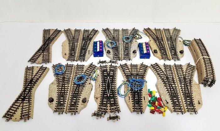 Märklin H0 - Modeltreinsporen (56) - M-rails wissels en, Hobby & Loisirs créatifs, Trains miniatures | HO