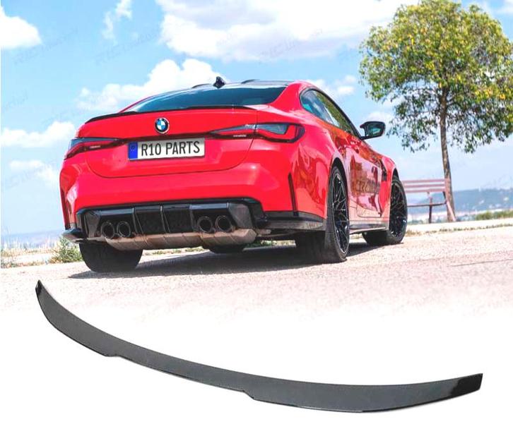 AILERON LAME DE COFFRE BMW G22 LOOK M4 NOIR BRILLANT, Autos : Pièces & Accessoires, Carrosserie & Tôlerie, Envoi