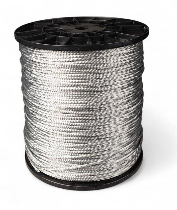 Staalkabel 1 mm 1000 meter op katrol, Tuin en Terras, Overige Tuin en Terras, Verzenden