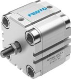 Festo Compacte Cilinder 63mm Boring 10mm Slag Enkelwerkend -, Verzenden