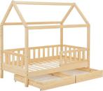 2dekans | Kinderbed Marli - 80 x 160 cm - Houtkleur - Incl., Kinderen en Baby's, Ophalen of Verzenden, Nieuw