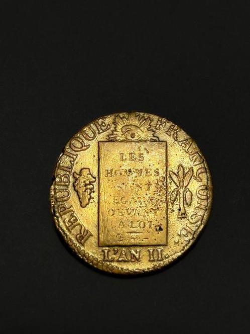 Frankrijk. Nationale Conventie (1792-1795). 1 Sol 1793,, Postzegels en Munten, Munten | Europa | Euromunten
