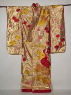 Beau kimono, iro-uchikake robe - Soie - Période Heisei