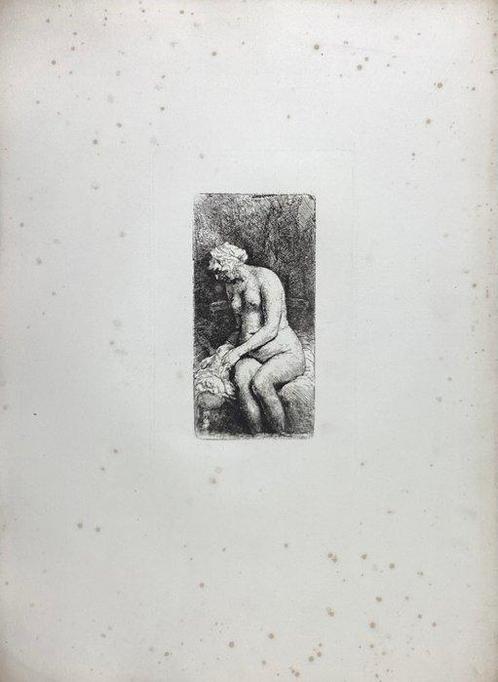 Rembrandt Harmensz van Rijn (1606-1669), after - Donna nuda, Antiek en Kunst, Antiek | Overige Antiek