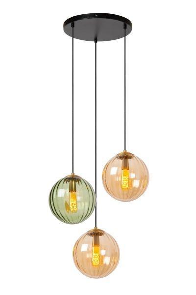 Hanglamp Lucide MONSARAZ -  - Ø 35 cm - 3xE27 -, Maison & Meubles, Lampes | Suspensions, Envoi
