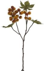 Ricinus castor oil spray dry colour orange zijden 43 cm per, Nieuw