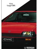 1984 HONDA CIVIC COUPÉ CRX BROCHURE FRANS, Livres, Autos | Brochures & Magazines