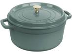 Veiling - Staub Cocotte Braadpan Eucalyptus 6,7L (28cm), Nieuw