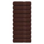 vidaXL Badhanddoeken 10 st FROGN 100x150 cm 100% katoen, Huis en Inrichting, Badkamer | Badtextiel en Accessoires, Verzenden, Nieuw