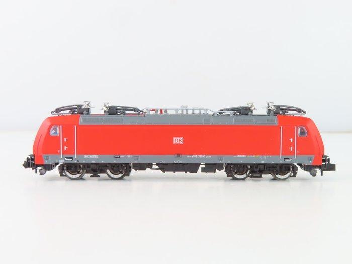 Trix N - 16873 - Elektrische locomotief (1) - BR 186 TRAXX,, Hobby en Vrije tijd, Modeltreinen | N-Spoor