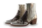 Manfield Cowboy laarzen in maat 39 Zilver | 5% korting, Kleding | Dames, Schoenen, Overige kleuren, Verzenden, Zo goed als nieuw