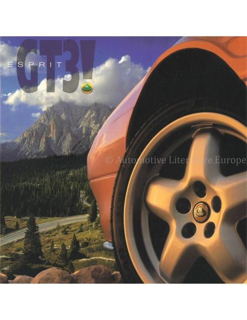 1997 LOTUS ESPRIT ESPRIT BROCHURE ENGELS USA, Livres, Autos | Brochures & Magazines