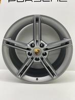 Porsche Taycan ORIGINELE 21 Mission E Platinium met banden, Auto-onderdelen, Banden en Velgen, Nieuw, 21 inch, Banden en Velgen