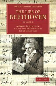 The Life of Beethoven: Including His Correspond, Schindler,, Boeken, Overige Boeken, Zo goed als nieuw, Verzenden