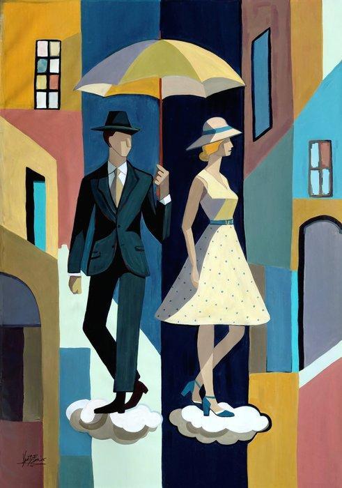 Vanity Far - Love is in the Air - XXL No Reserve Price, Antiek en Kunst, Kunst | Schilderijen | Modern