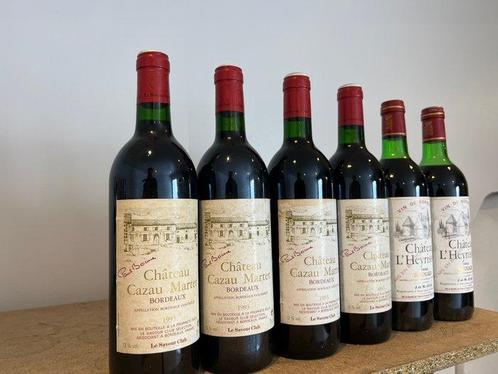 1993 x 4 Château Cazau Martet & 1982 x 2 Château l’, Verzamelen, Wijnen